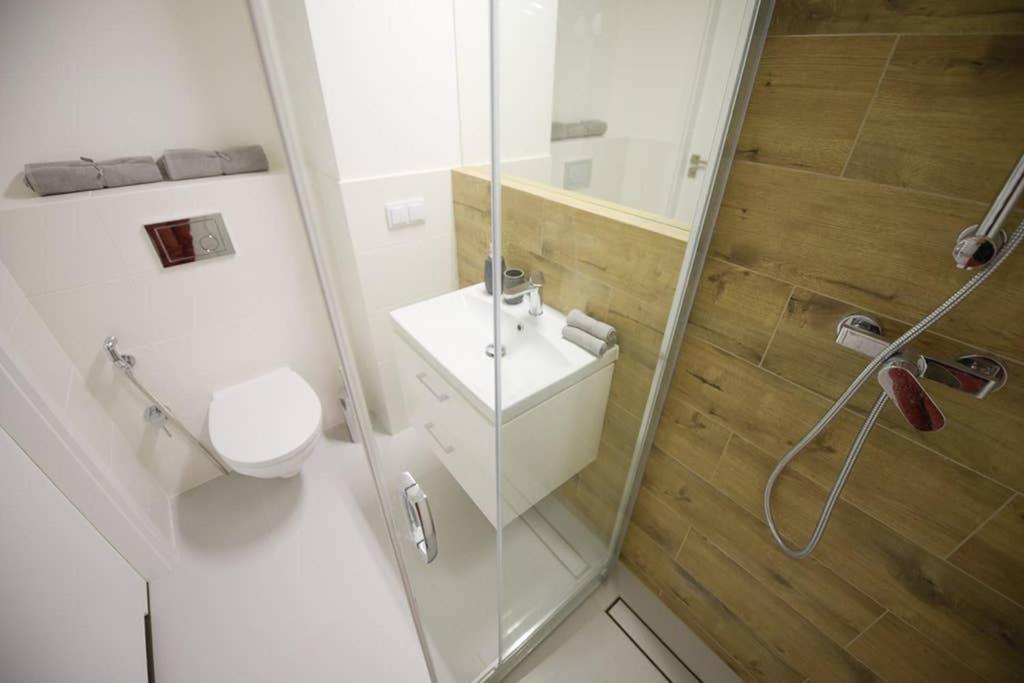 Bliska Wola Expo Central Apartment วอร์ซอ ภายนอก รูปภาพ